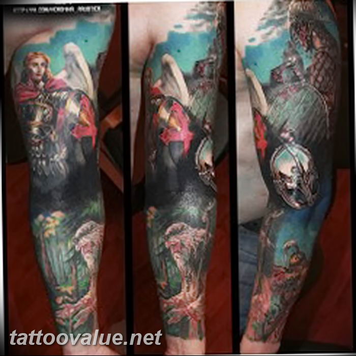 photo tattoo mirror 05.12.2018 №186 - Example tattoo pattern with mirror - tattoovalue.net